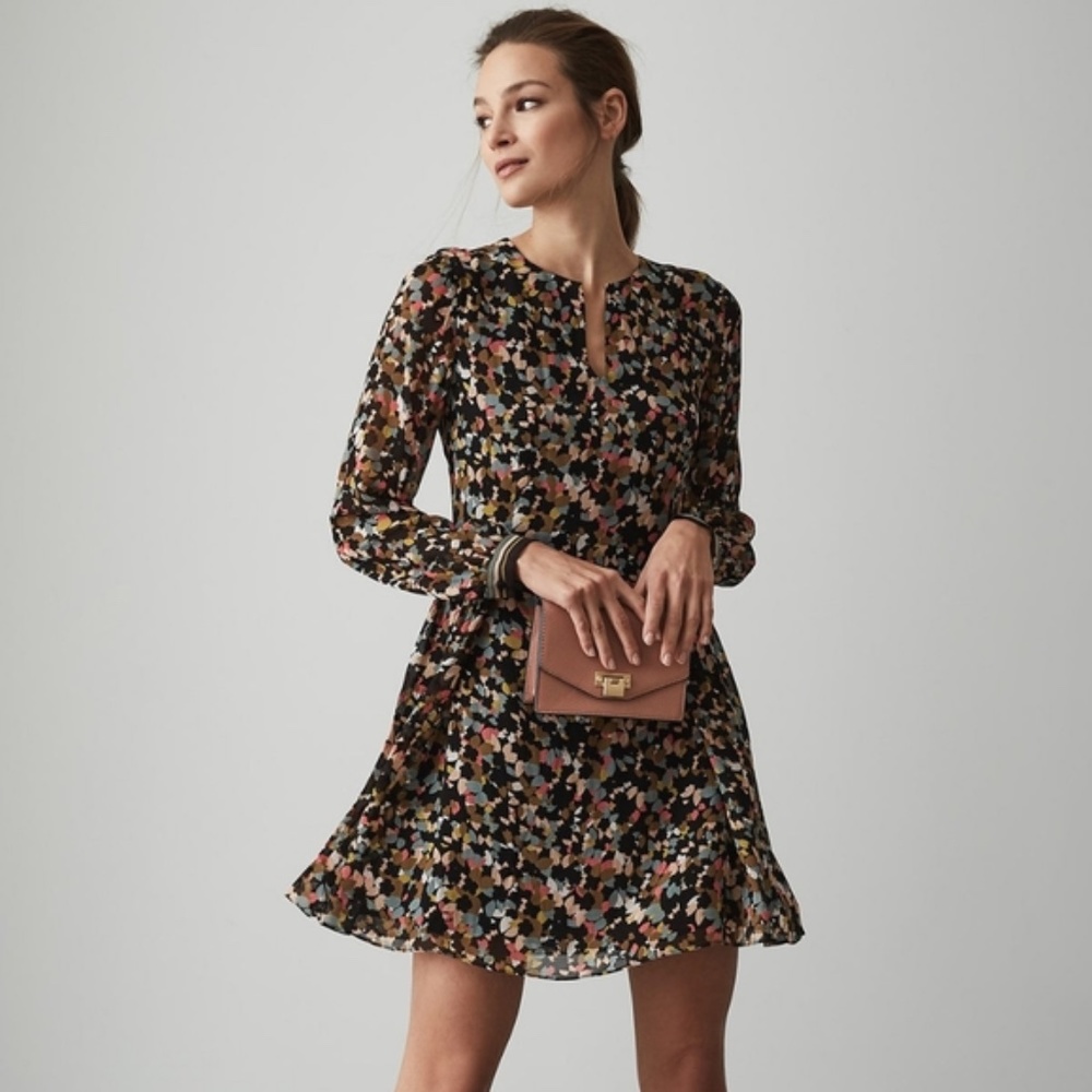 NEW Reiss Martina Ditsy Print Dress